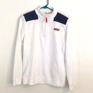 Vineyard vines half zip sweatshirt Large Patriotic